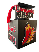 Load image into Gallery viewer, graduation centerpiece custom school mascot color sports team 