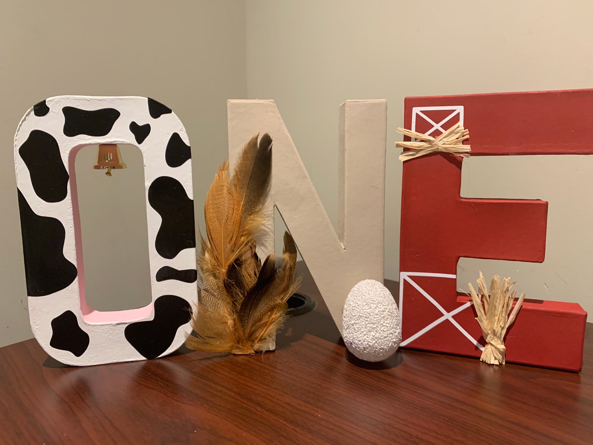 Farm Theme Stand Up Letter – AlwaysTheOccasion